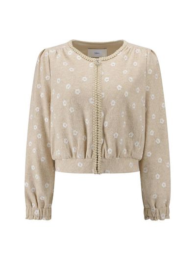 DEWL DUEL Flower Embroidered Casual Jacket [BE] (L251PSJ002)