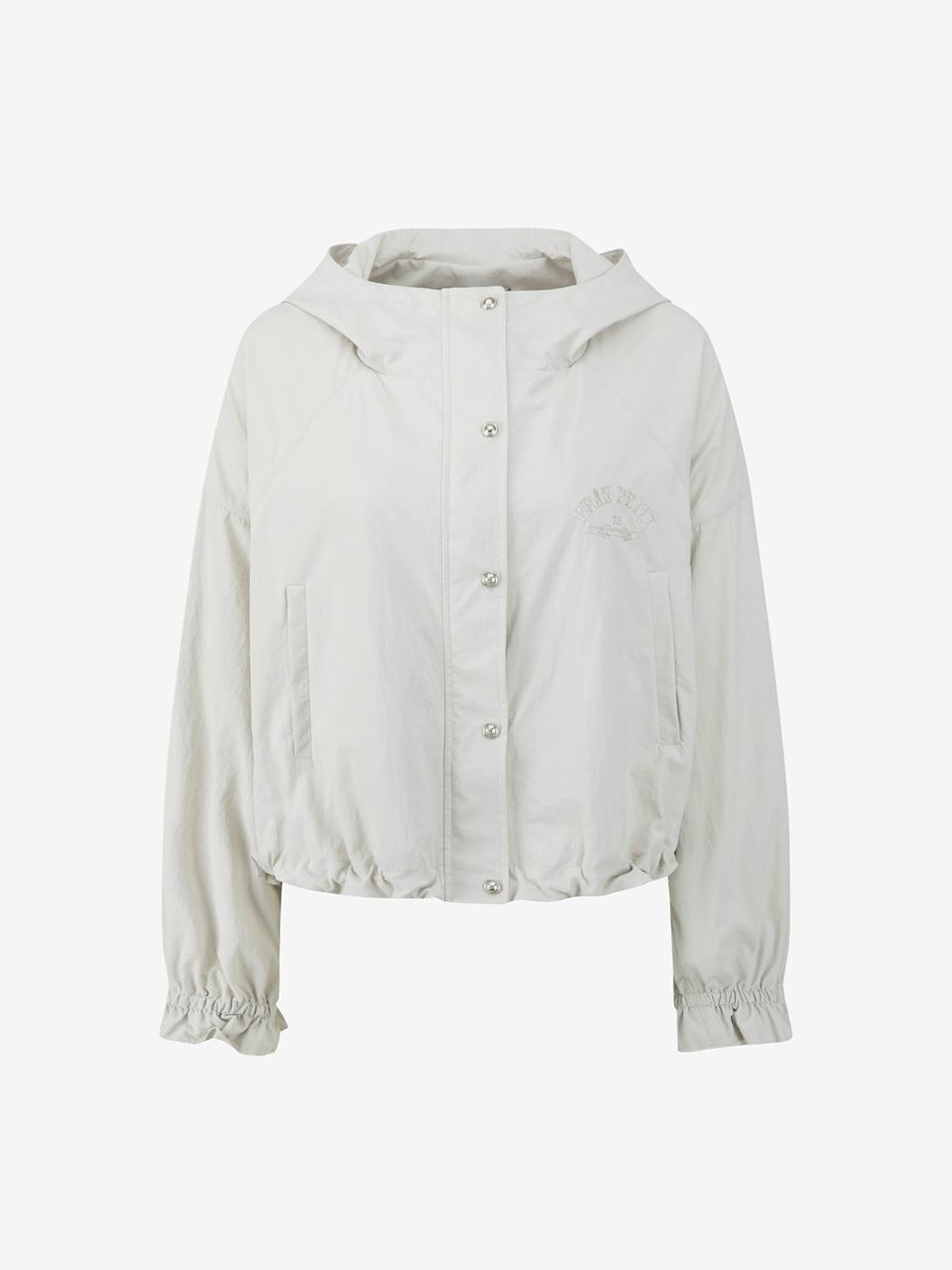 DEWL [DUEL] Logo Embroidered Short Jumper Casual Jacket (L251PSJ004)