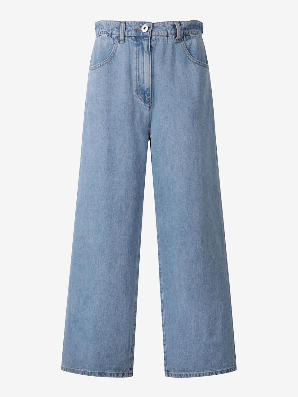 DEWL DUEL Shirring Banding Denim Pants (L252PSA434)