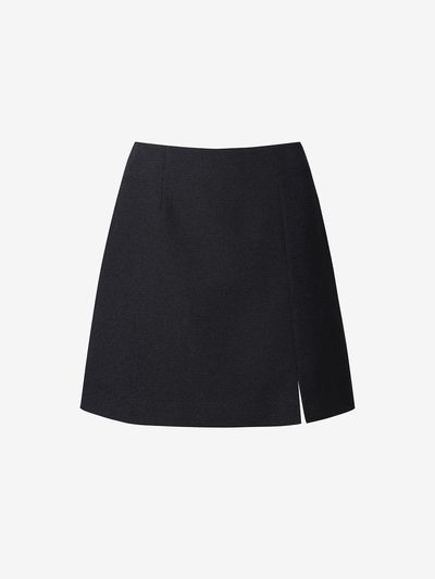 DEWL DUEL Tweed Mini Skirt [BK] (L252MSD031)