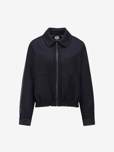 DEWL Mesh Blouson Jumper Jacket [NY] (D252MSJ040)