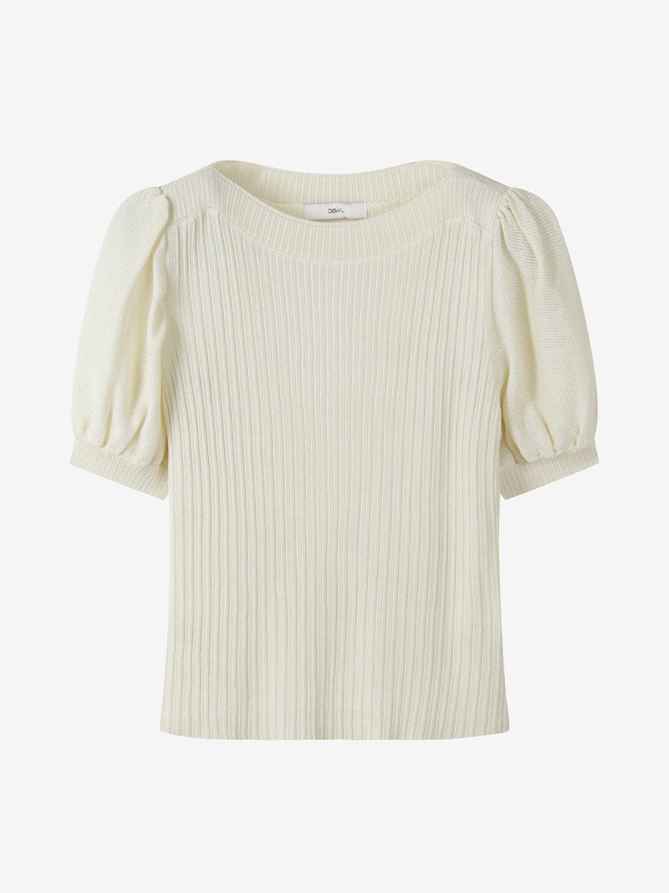 DEWL Puff Sleeve Knit Sweater (CR L252KSK031)