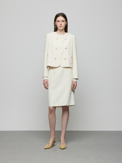DEWL Scallop Line Skirt (D251MSD015)
