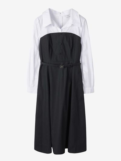 DEWL Shirt Layered Dress (DG L251PSE009)