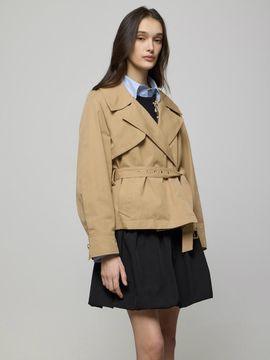 DEWL Short Trench Coat [BE] (D251MSI201)