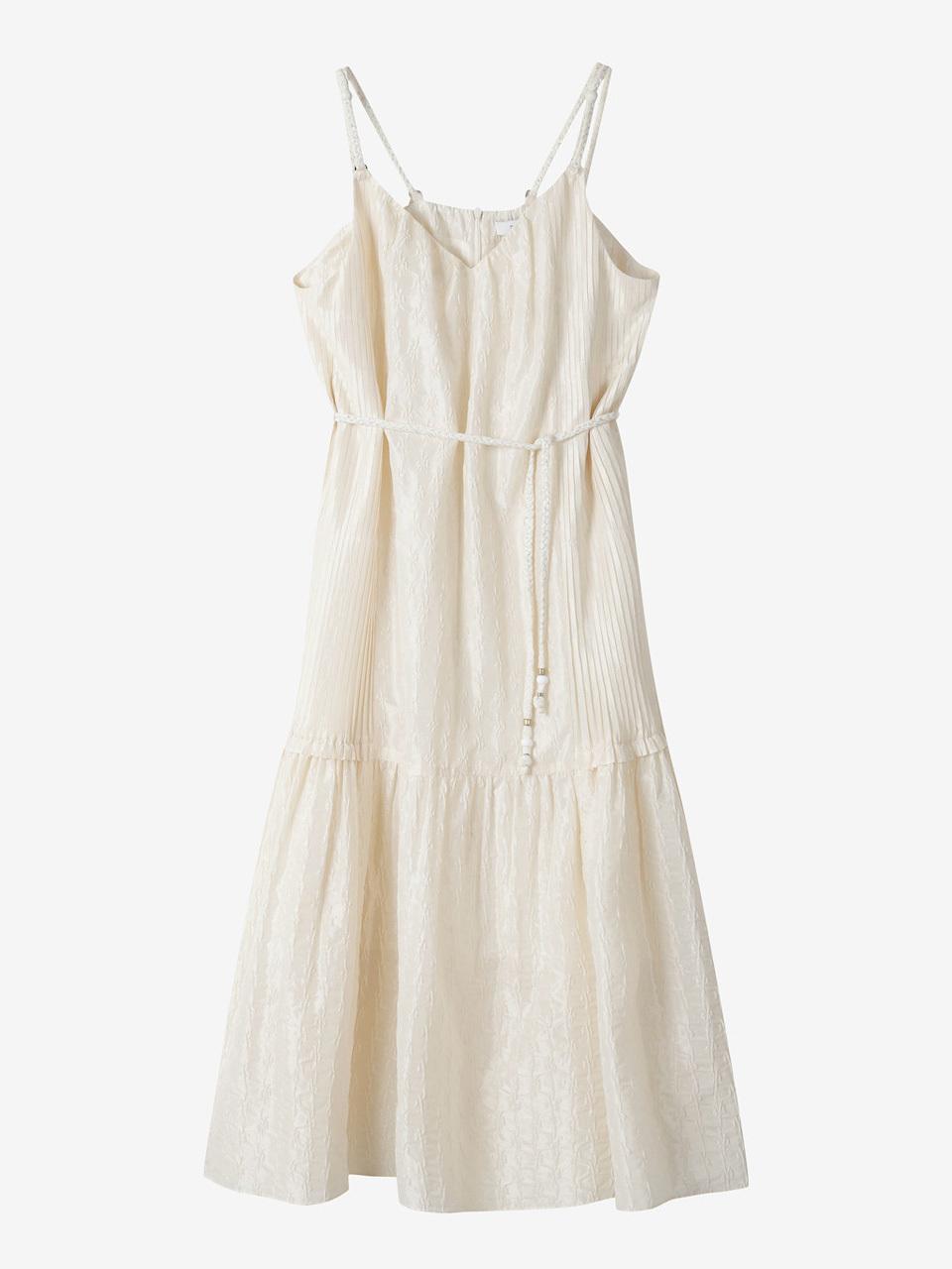 DEWL Sleeveless Crinkle Maxi Dress (CR D252MSE053)