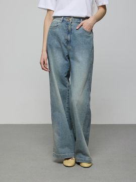 DEWL Washed Denim Pants (D252PSA439) [LB]