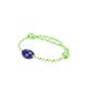 DEZSO BY SARA BELTRÁN DEZSO BY SARA BELTRÁN Cowry Bead Baguette Blue Sapphire Surf Cord Bracelet - 1