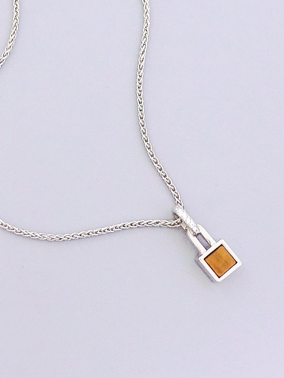 dfarbe 925 Silver Adjustable Vine Stone Necklace
