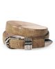 Déhanche Women's Hollyhock Alligator-Embossed Leather Belt - 1