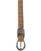 Déhanche Women's Hollyhock Alligator-Embossed Leather Belt - 3