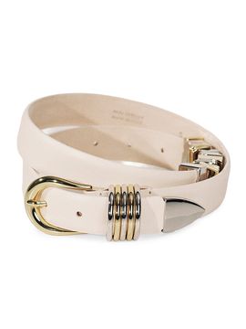 Déhanche Women's Hollyhock Messy Leather Belt