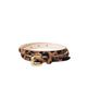 Déhanche Women's Mara Leopard Calf Hair Leather Belt - 2