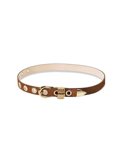 Déhanche Women's Rivet Suede Belt