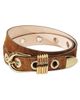 Déhanche Women's Rivet Suede Belt - 2