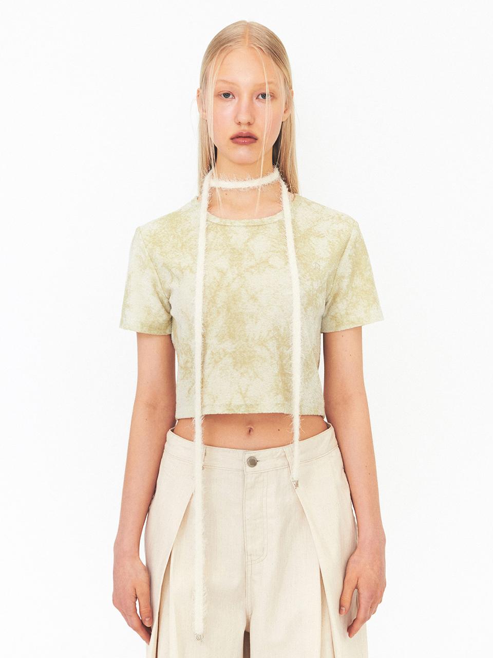 DIAGONAL Printing Terry T-shirt