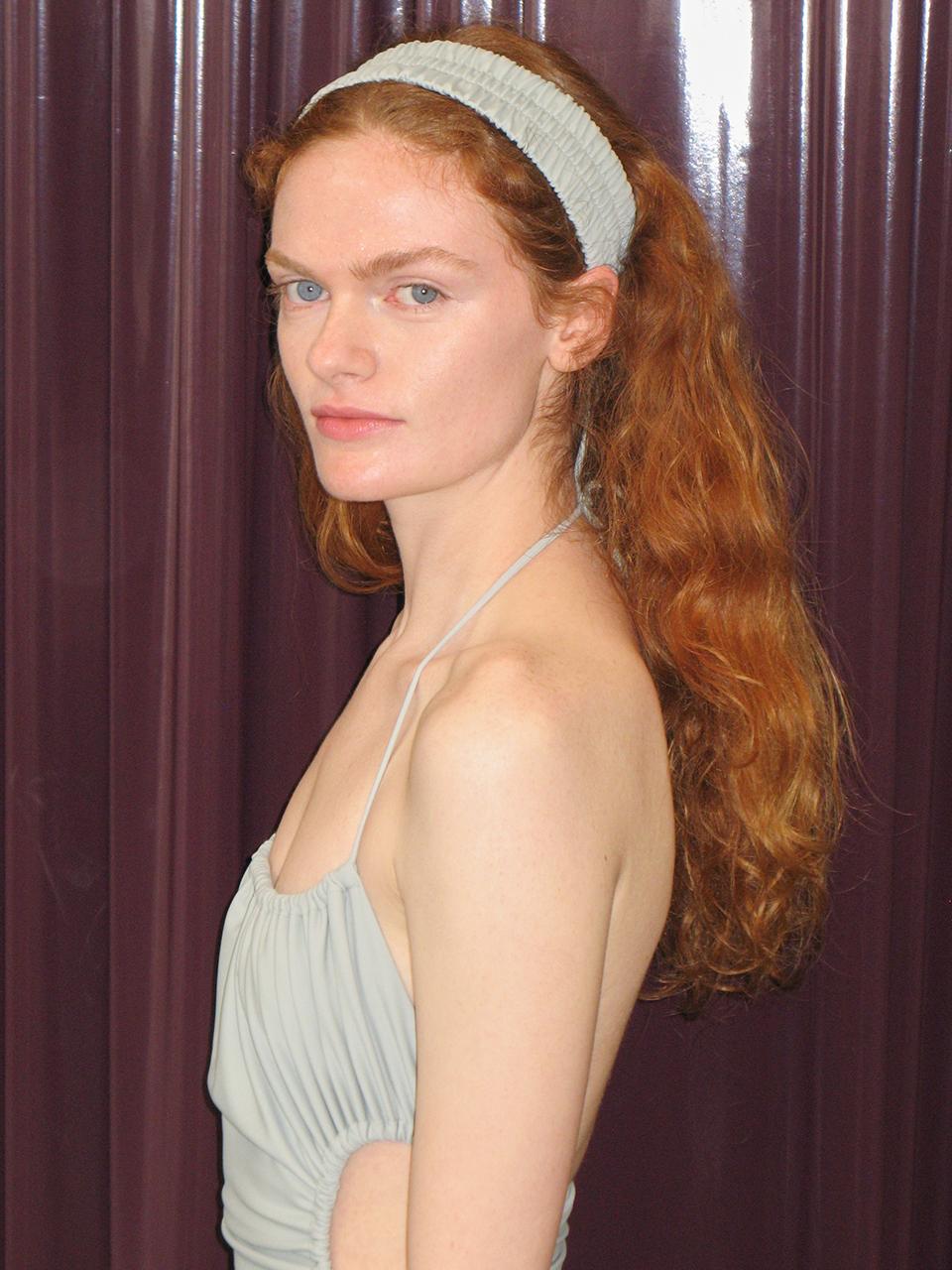 DIAGONAL Shirring Hair Band