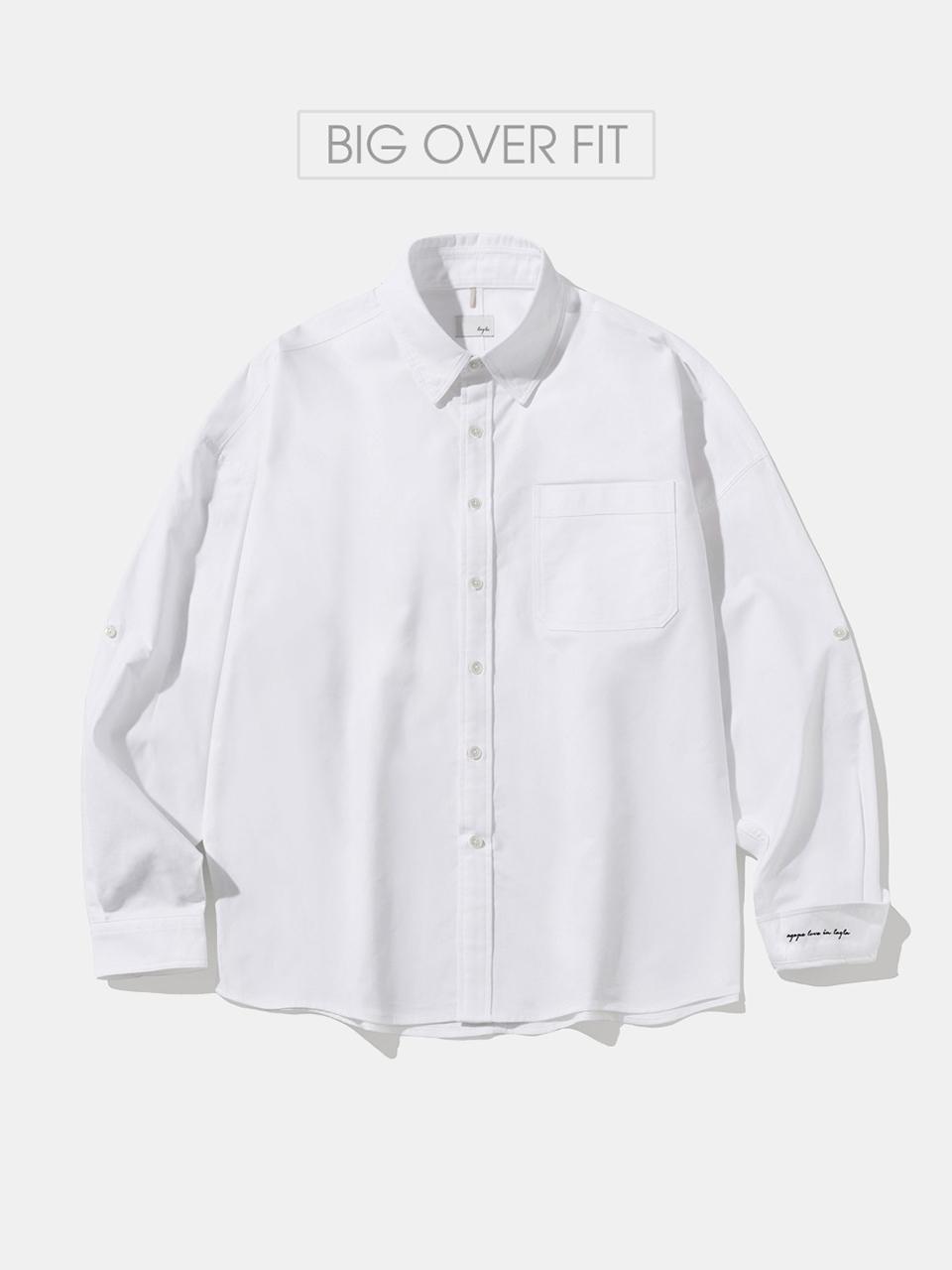 DIAMOND LAYLA Big Over Fit Essential Oxford City Boy Shirt (S175-2)