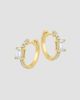 Diamonds at Saks Fifth Avenue Women's 14K Yellow Gold & 0.78 TCW Lab-Grown Diamond Huggie Earrings - 3