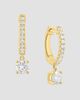 Diamonds at Saks Fifth Avenue Women's 14K Yellow Gold & 0.82 TCW Lab-Grown Diamond Drop Earrings - 1