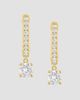 Diamonds at Saks Fifth Avenue Women's 14K Yellow Gold & 0.82 TCW Lab-Grown Diamond Drop Earrings - 3