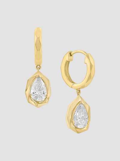 Diamonds at Saks Fifth Avenue Women's 14K Yellow Gold & 1.50 TCW Diamond Drop Earrings