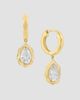 Diamonds at Saks Fifth Avenue Women's 14K Yellow Gold & 1.50 TCW Diamond Drop Earrings - 4