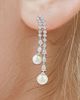 Diamonds at Saks Fifth Avenue Women's 18K White Gold, 2.09 TCW Lab-Grown Diamond & Freshwater Pearl Drop Earrings - 2