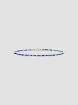 Diamonds at Saks Fifth Avenue Women's 18K White Gold Sapphire Bracelet