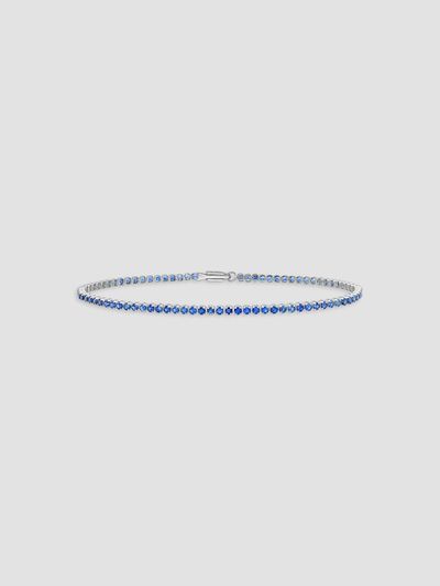 Diamonds at Saks Fifth Avenue Women's 18K White Gold Sapphire Bracelet