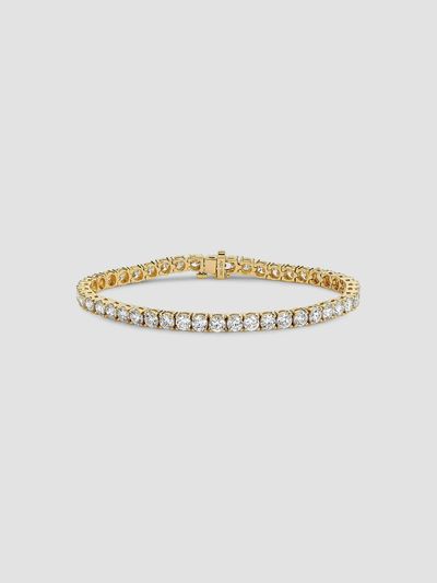 Diamonds at Saks Fifth Avenue Women's 18K Yellow Gold & 8.55 TCW Diamond Tennis Bracelet