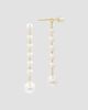 Diamonds at Saks Fifth Avenue Women's 18K Yellow Gold & Freshwater Pearl Drop Earrings - 3