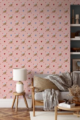 Diana Pereira Studio Garden Delight Icon Floral Wallpaper