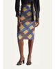 Diane von Furstenberg Bianca Sequin Mesh Midi Pencil Skirt - 4
