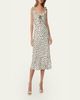 Diane von Furstenberg Christina Ruffle-Trim Polka Dot Midi Dress - 2