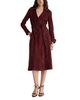 Diane Von Furstenberg Diane von Furstenberg Antonia Suede Wrap Dress - 4