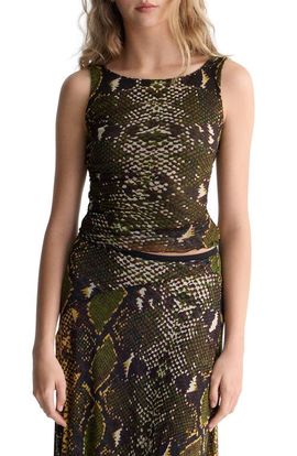 Diane von Furstenberg Diane von Furstenberg Athena Reversible Mesh Top
