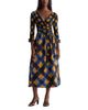 Diane Von Furstenberg Diane von Furstenberg Ballerina Wrap V Neck Dress - 1