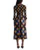 Diane Von Furstenberg Diane von Furstenberg Ballerina Wrap V Neck Dress - 3