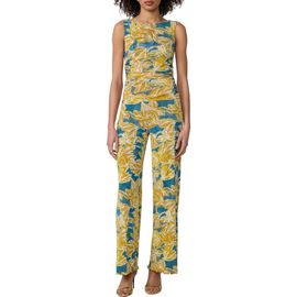 Diane von Furstenberg Diane von Furstenberg Cara Reversible Sleeveles Mesh Jumpsuit