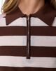Diane von Furstenberg Diane von Furstenberg Catrina Striped Merino Wool Polo Sweater - 4