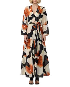 DIANE VON FURSTENBERG - Anjali floral-print crepe de chine maxi dress