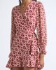Diane von Furstenberg Diane von Furstenberg Emilia Long Sleeve Wrap Minidress - 4