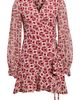 Diane von Furstenberg Diane von Furstenberg Emilia Long Sleeve Wrap Minidress - 5