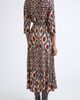 Diane von Furstenberg Diane von Furstenberg Ivara Ikat Print Faux Wrap Dress - 2