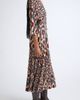 Diane von Furstenberg Diane von Furstenberg Ivara Ikat Print Faux Wrap Dress - 3
