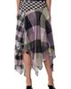 Diane von Furstenberg Diane von Furstenberg Margot Silk Handkerchief Hem Midi Skirt - 2