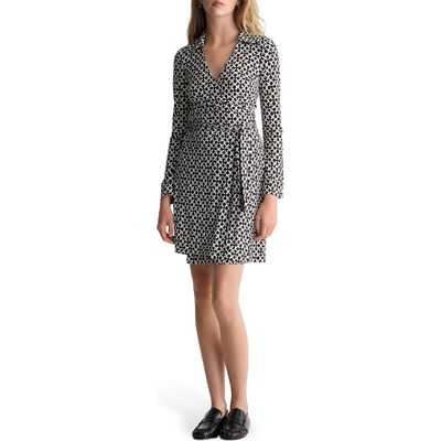 Diane von Furstenberg Diane von Furstenberg New Jeanne Silk Wrap Dress