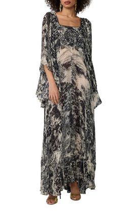 Diane von Furstenberg Diane von Furstenberg Uma Abstract Print Maxi Dress