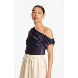 DIARRABLU DIARRABLU Alba Top Maritime Blu Fsc® Certified Viscose 